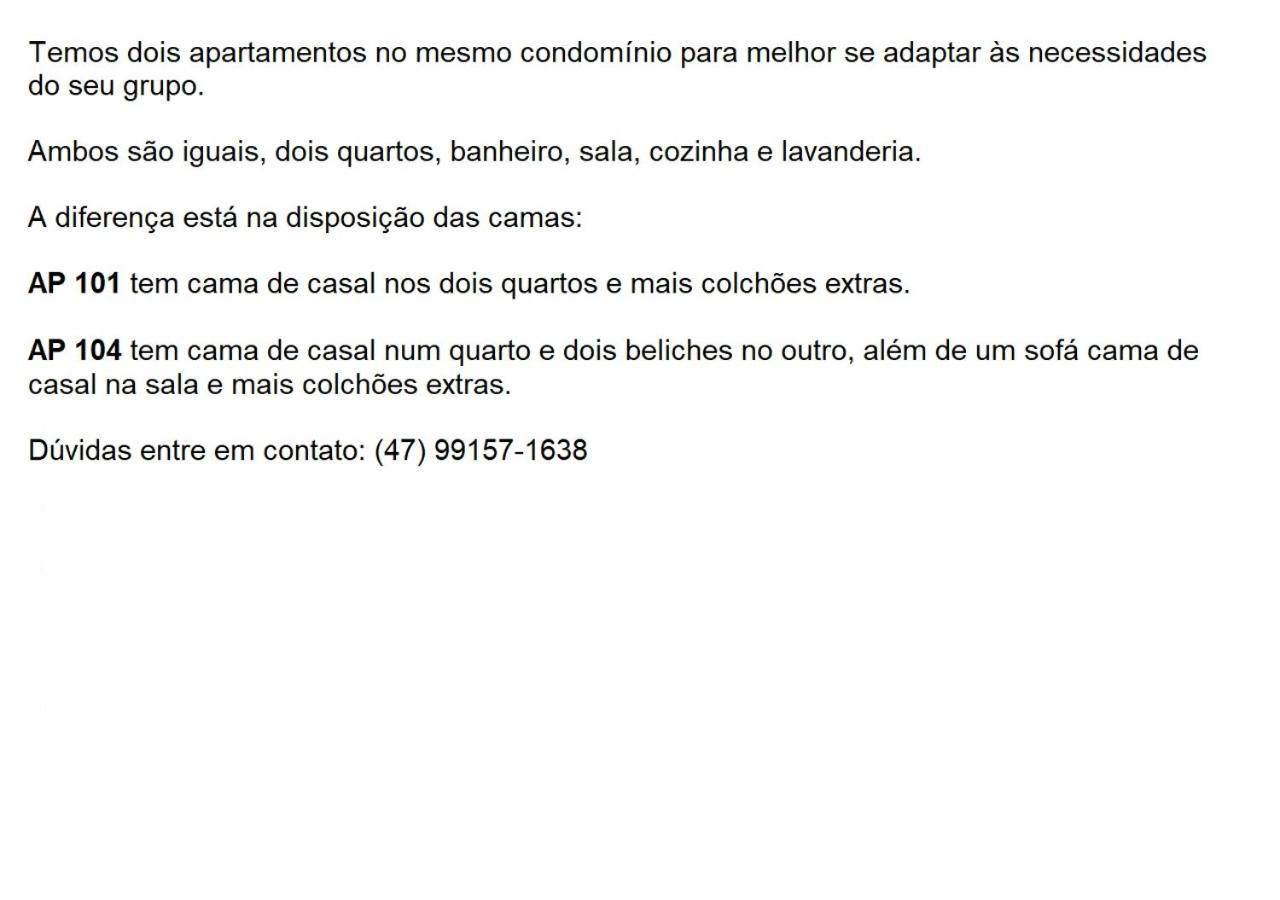 Apartamento Inteiro 2 Quartos Mobiliado Jaragua do Sul Bagian luar foto